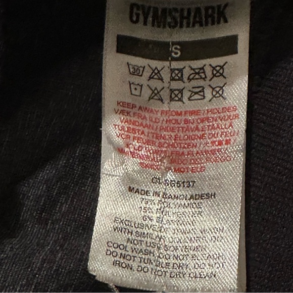 GYMSHARK adapt seamless sports bra gray & black leopard Size Small - Picture 7 of 9